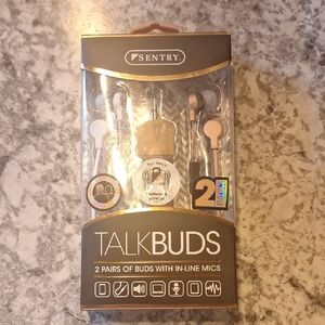 Entry TalkBuds In-Ear Headphones - Gold
